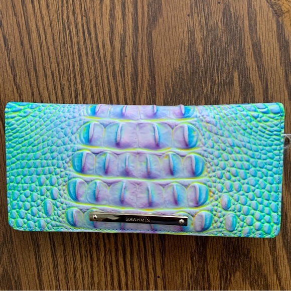 Brahmin Cotton Candy Ombre Melbourne Ady Wallet - Picture 8 of 10